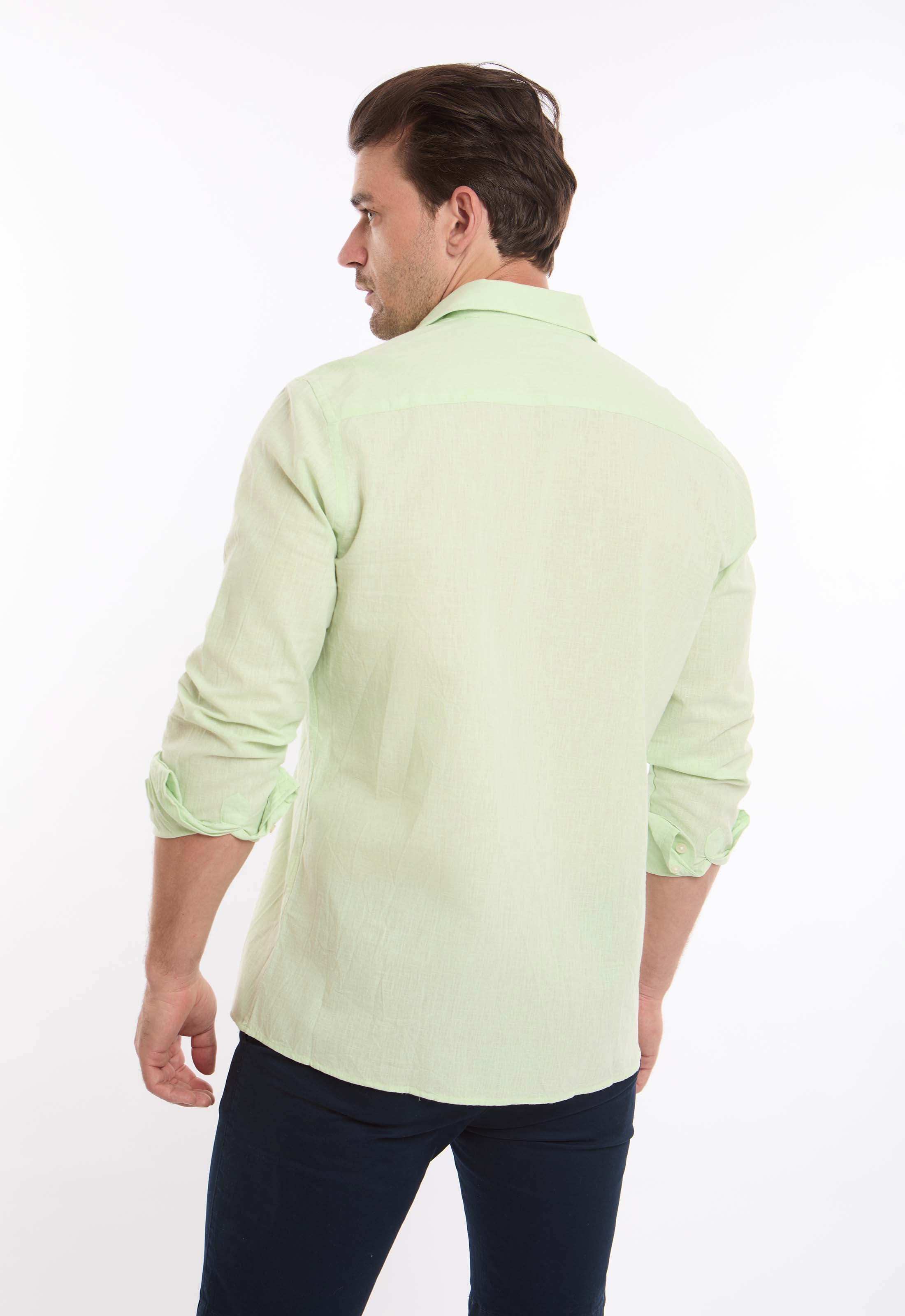 Regular Fit Cotton Textured Shirt