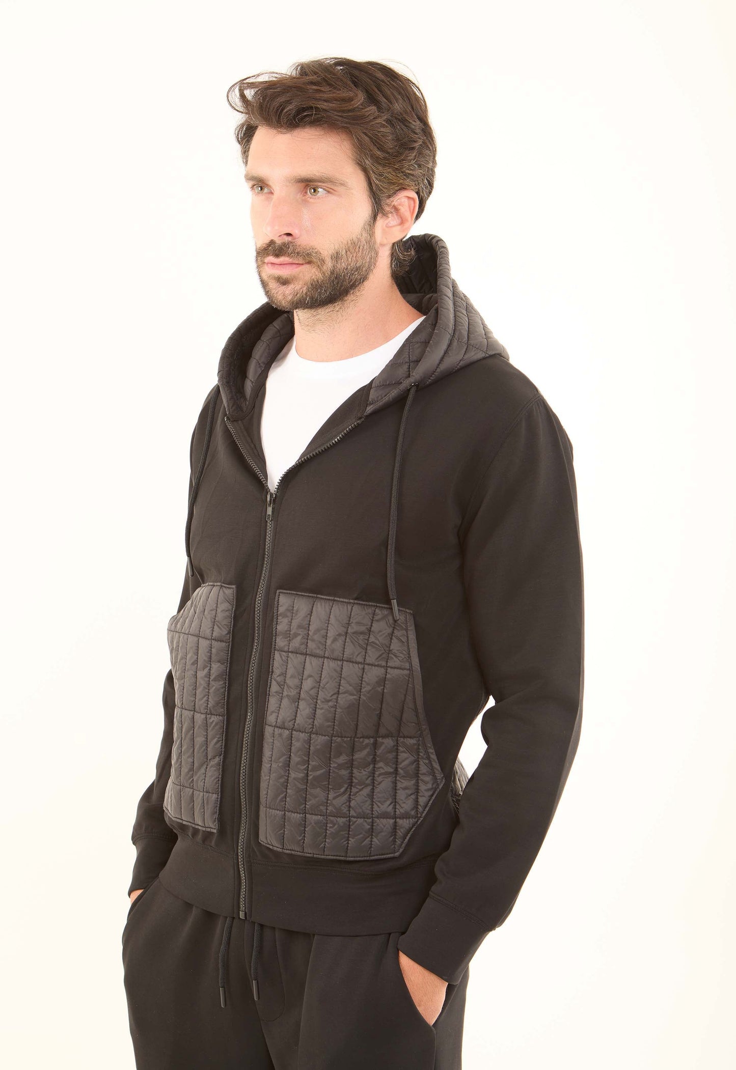 جاكيت مريح بأكمام طويلة وسوستة