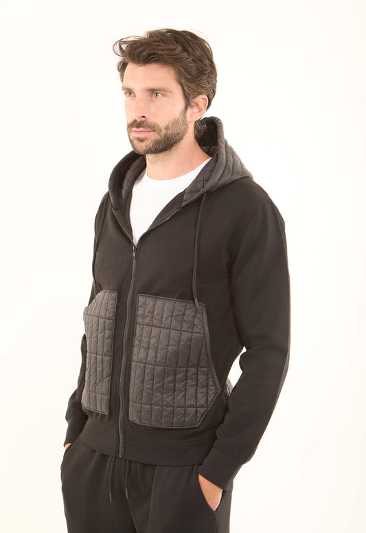 جاكيت مريح بأكمام طويلة وسوستة