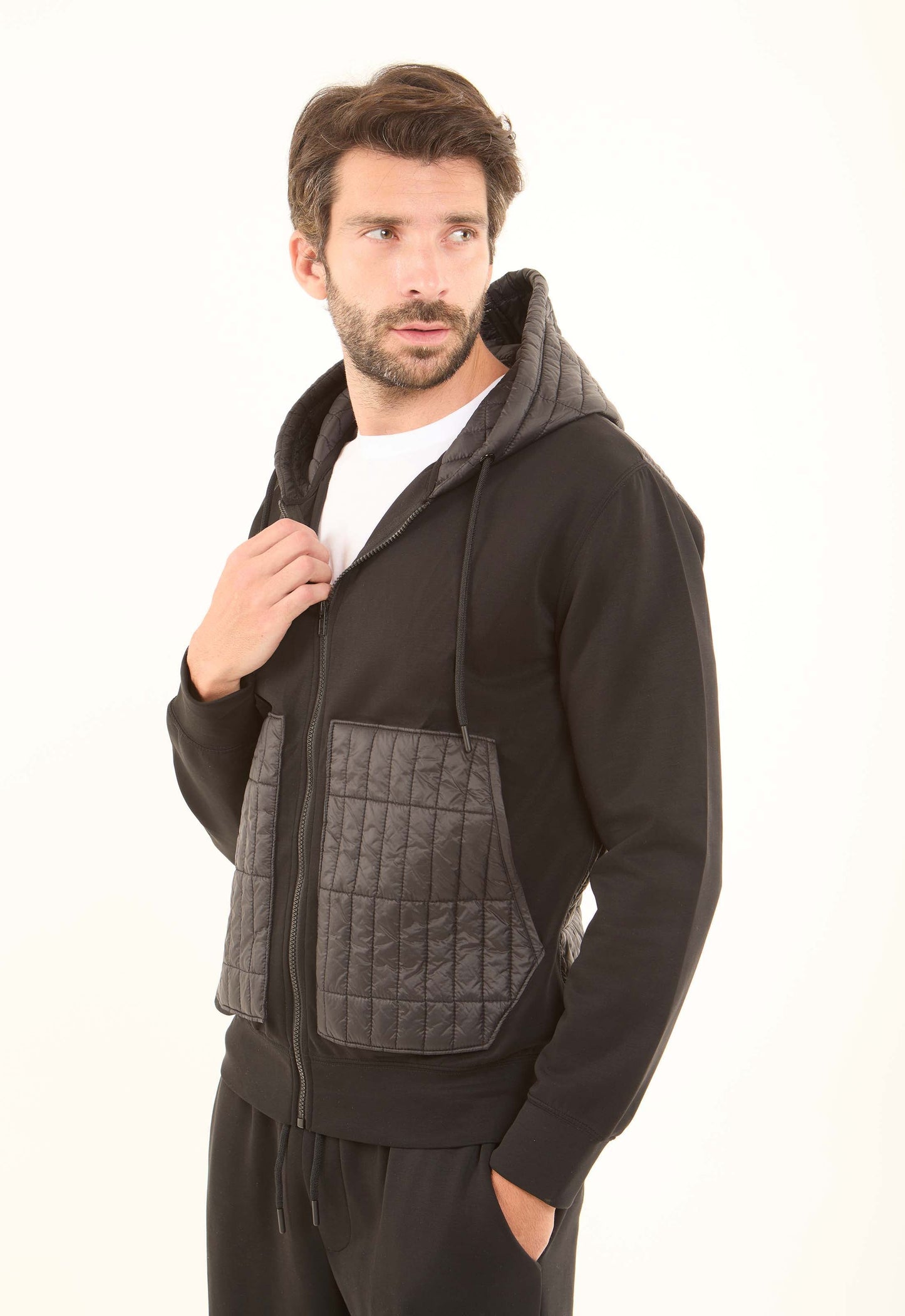 جاكيت مريح بأكمام طويلة وسوستة