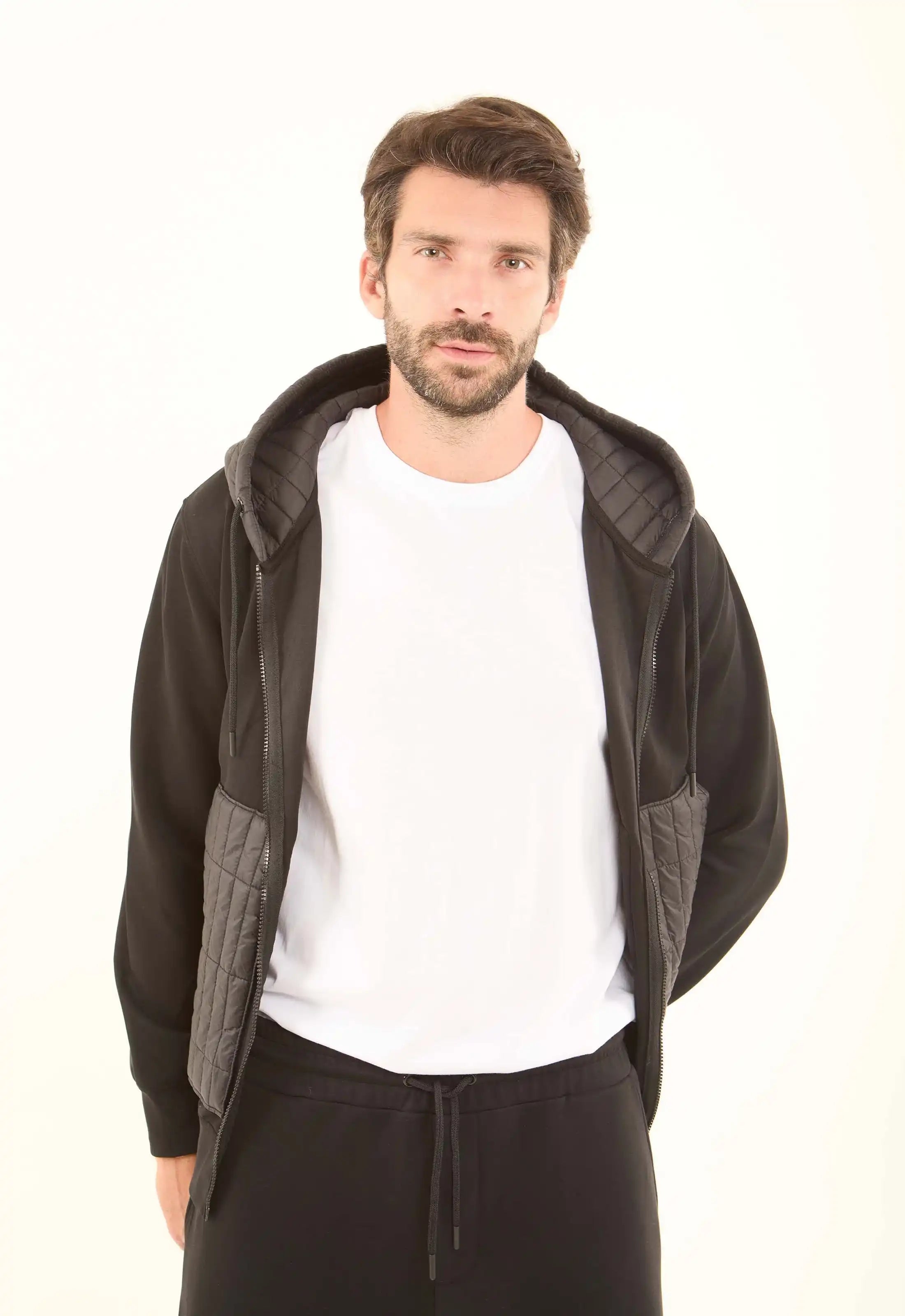 جاكيت مريح بأكمام طويلة وسوستة