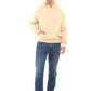 Regular Fit Solid Hoodie with Side Pockets