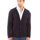 Notched Lapel Elegant Solid Cardigan