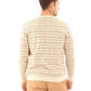 Patterned V-Neck Long Sleeves Pullover
