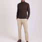 Knitted Pullover with Turtle Neck