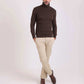 Knitted Pullover with Turtle Neck