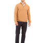 Double Zipped Collar Elegant Sweater