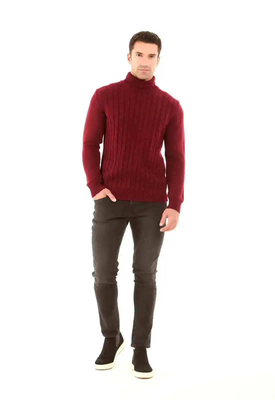 Solid Long Sleeves Basic Long Pullover