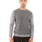 Triangles Pattern Regular Fit Casual Pullover