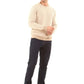 Crew Neck Chevron Slip On Pullover