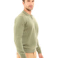 Turn Down Collar Slip On Knitted Sweater