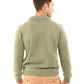Turn Down Collar Slip On Knitted Sweater