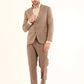 Wool-Blend Checked Tailored Blazer