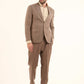 Wool-Blend Checked Tailored Blazer