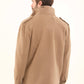 Wool-Blend Utility Jacket