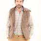 Hooded Neck with Drawstring Casual Vest