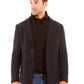 Wool-Blend Layered-Look Tailored Blazer
