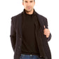 Wool-Blend Layered-Look Tailored Blazer