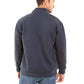 Padded Mixed-Fabric Zip Jacket