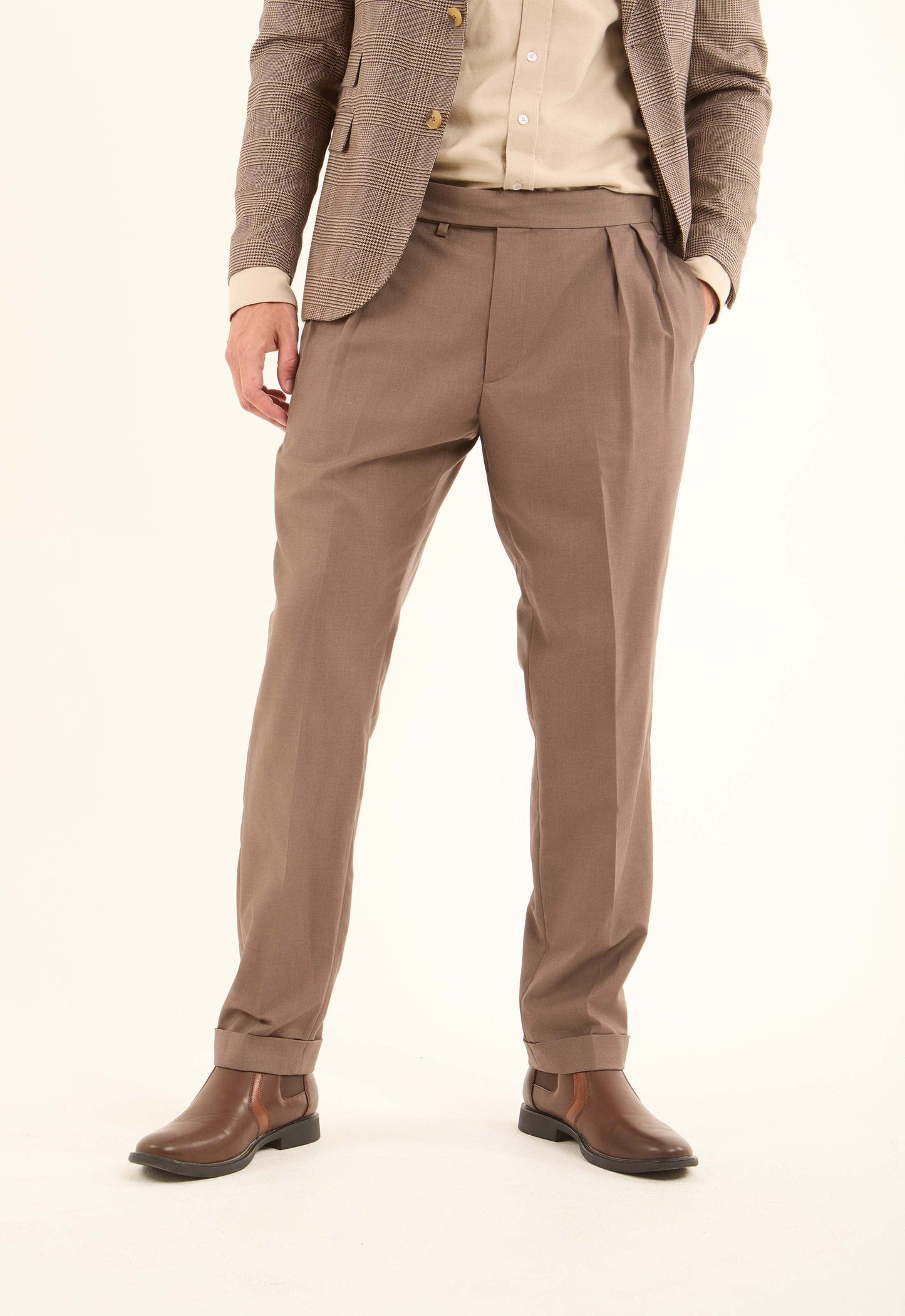 بنطلون كلاسيكي رسمي بساق مستقيمة