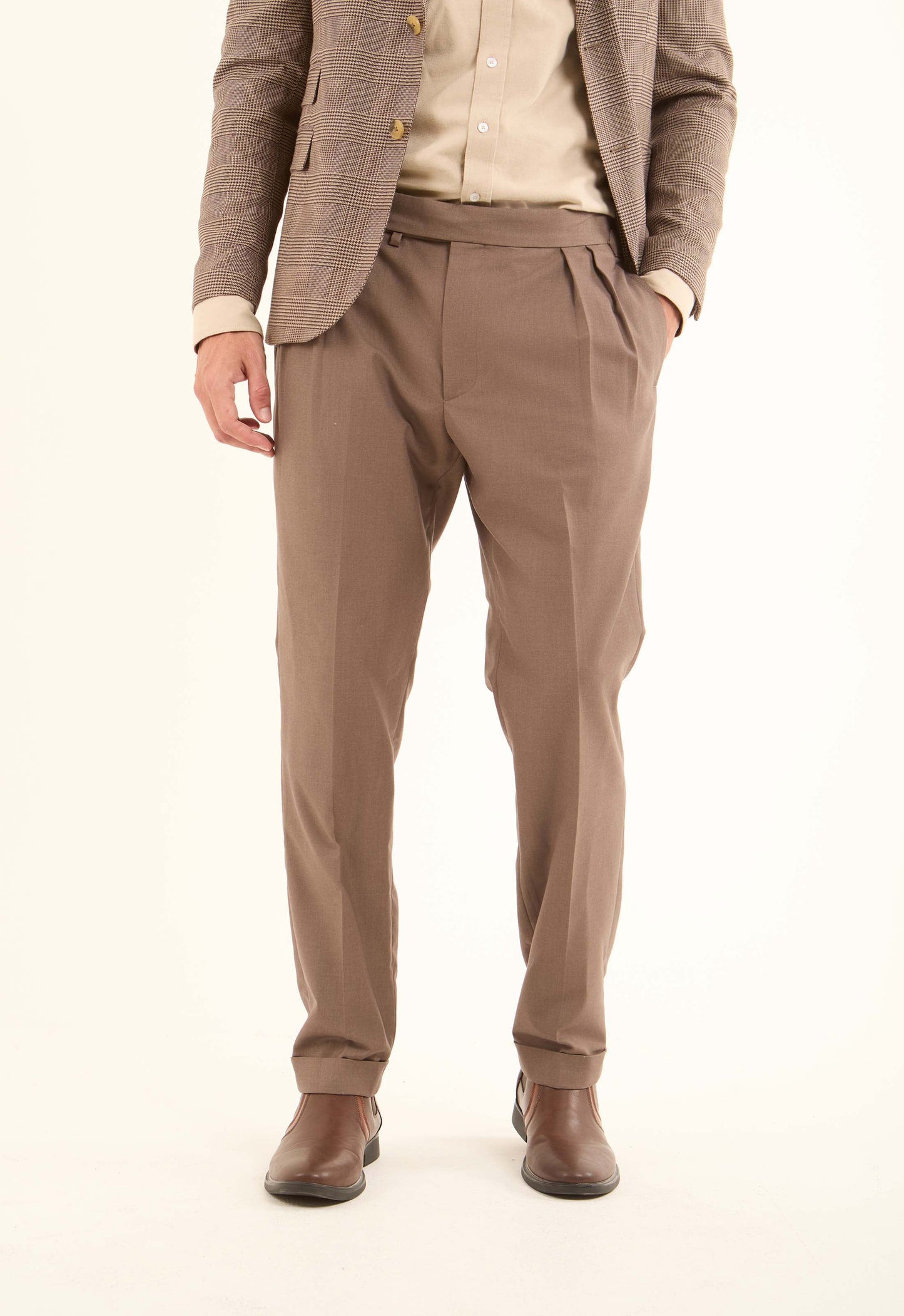 بنطلون كلاسيكي رسمي بساق مستقيمة