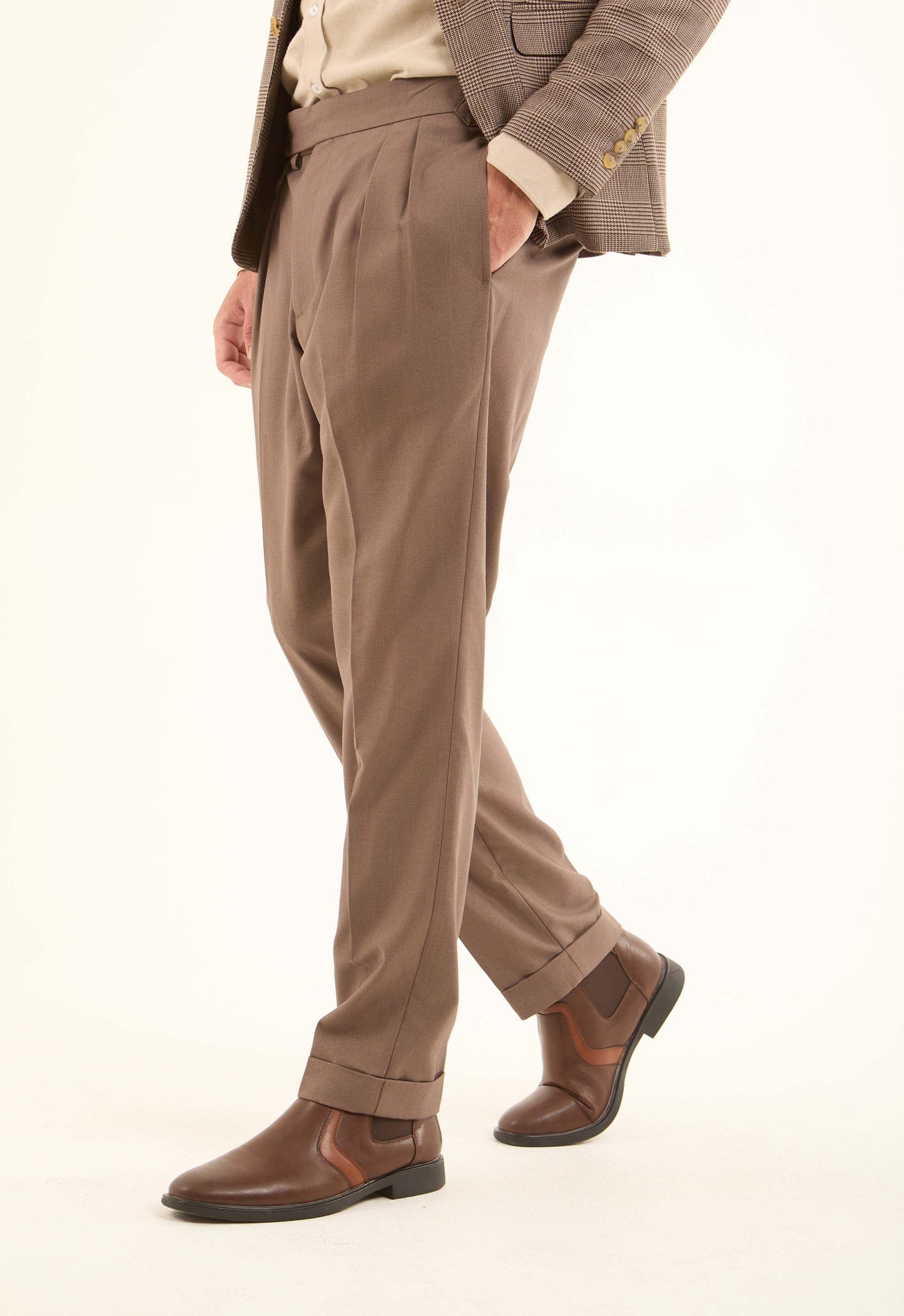 بنطلون كلاسيكي رسمي بساق مستقيمة