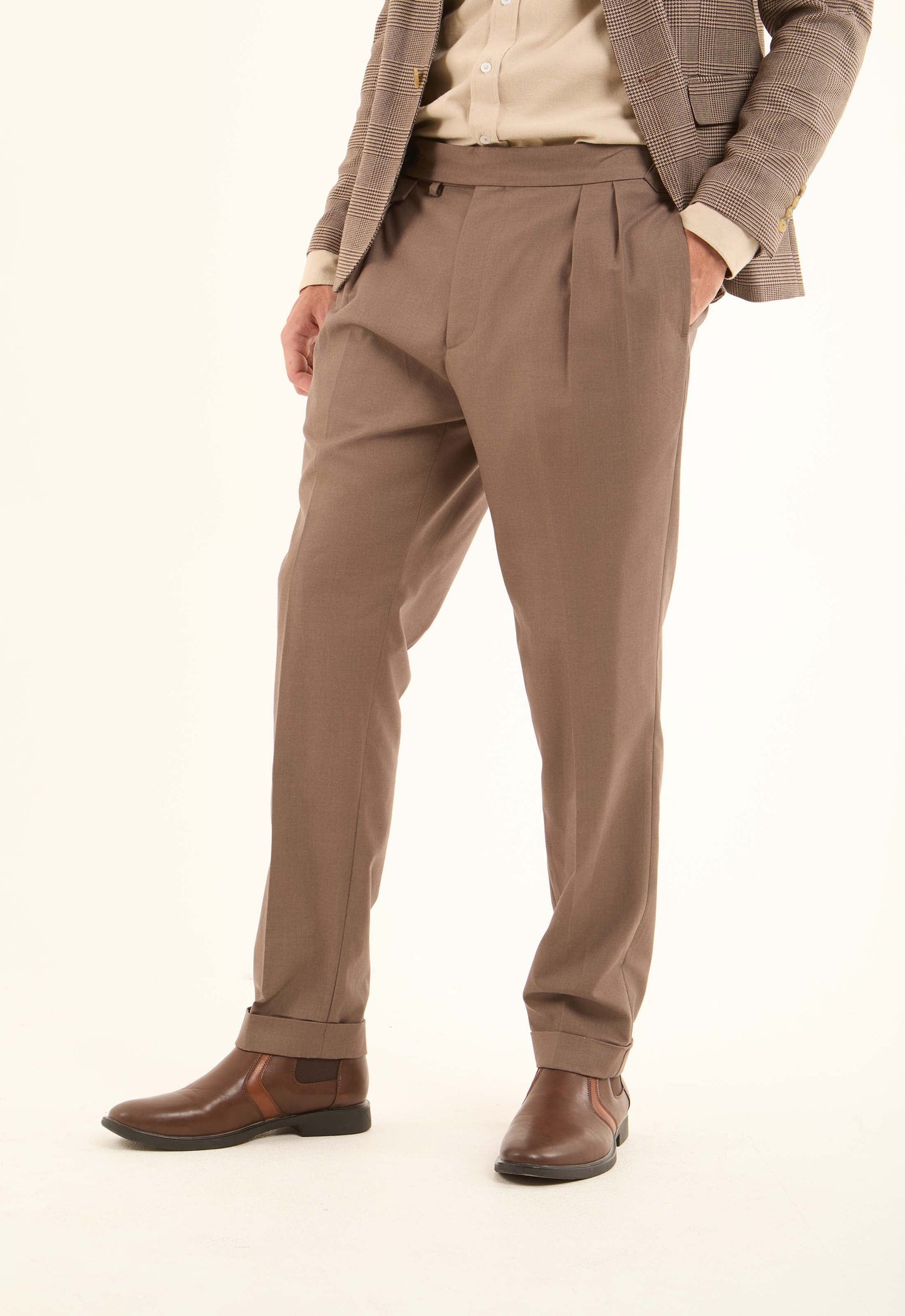 بنطلون كلاسيكي رسمي بساق مستقيمة