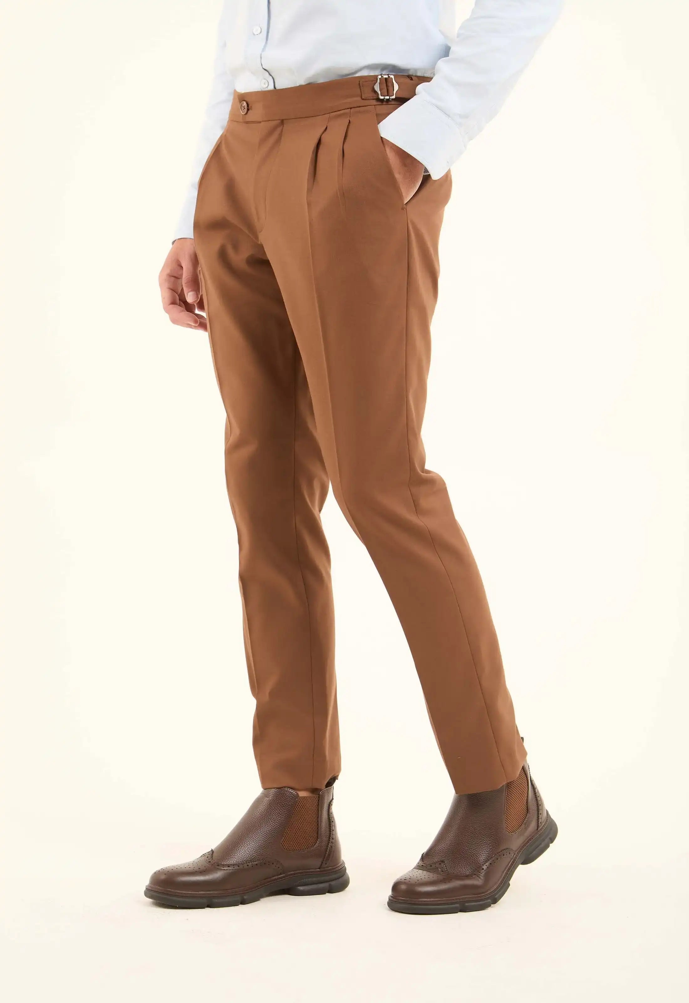 Smart Tailored Cropped Pants