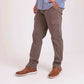 Solid Slim Cargo Pants with Pockets