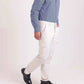 Solid Slim Cargo Pants with Pockets