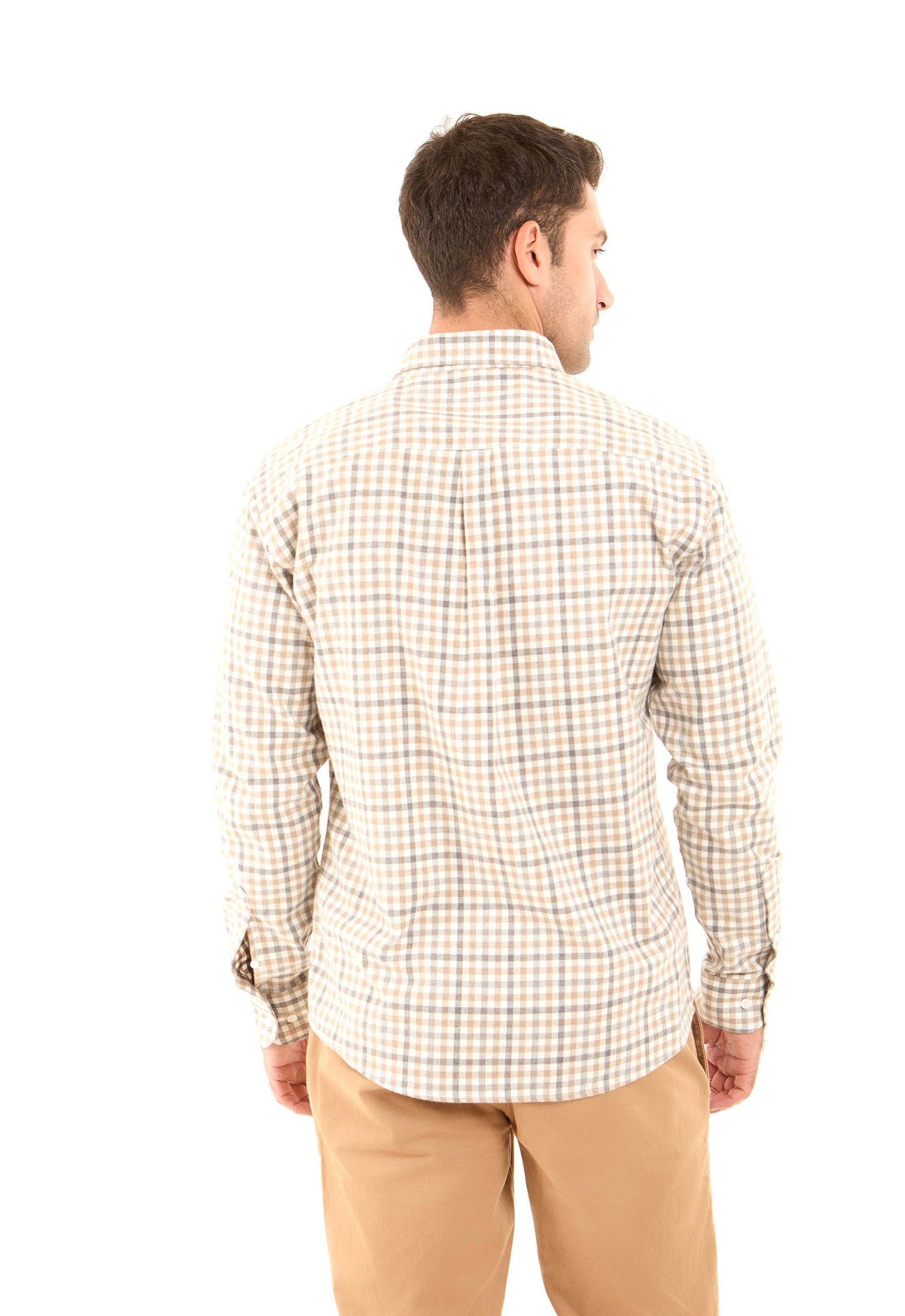 Classic Collar Plaids Casual Shirt