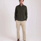 Solid Regular Cotton Shirt with Buttoned Pocket