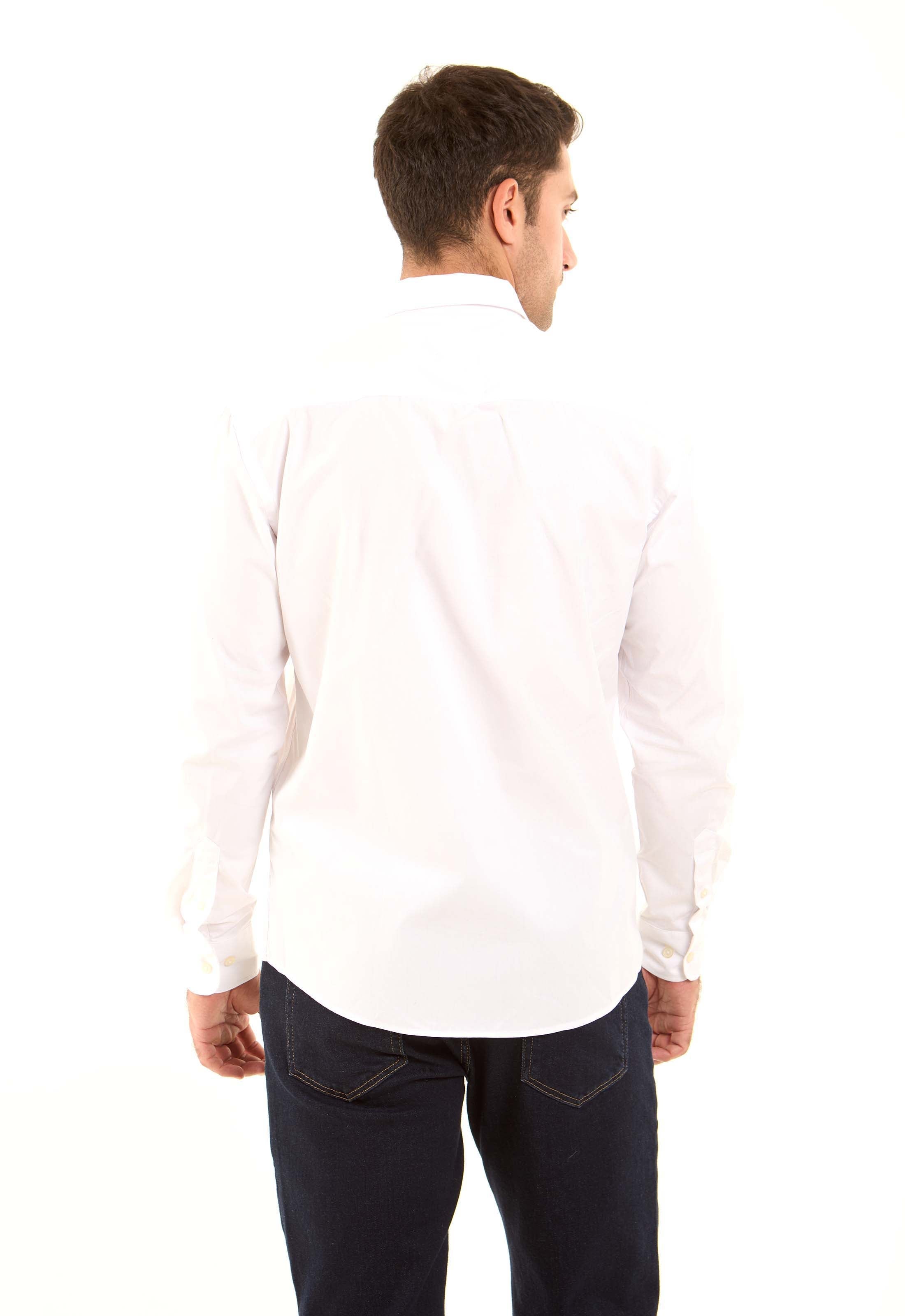 Long Sleeves Solid Cotton Shirt