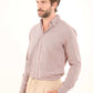 Patterned Long Sleeves Shirt with Classic Collar