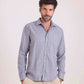 Long Sleeves Plaids Shirt with Pocket