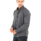 Micro Check Long Sleeves Shirt