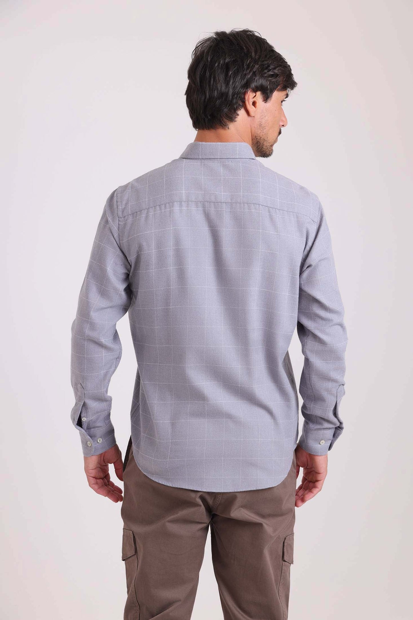 Regular Fit Casual Plaids Shirt