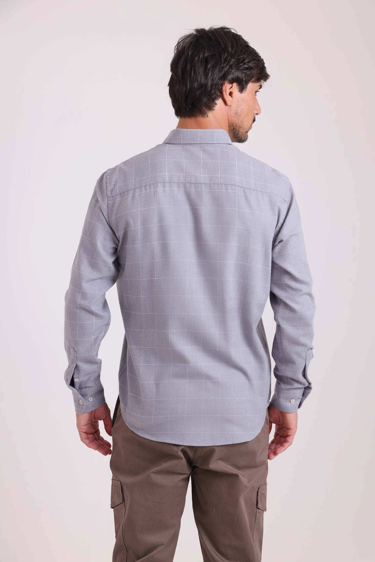 Regular Fit Casual Plaids Shirt