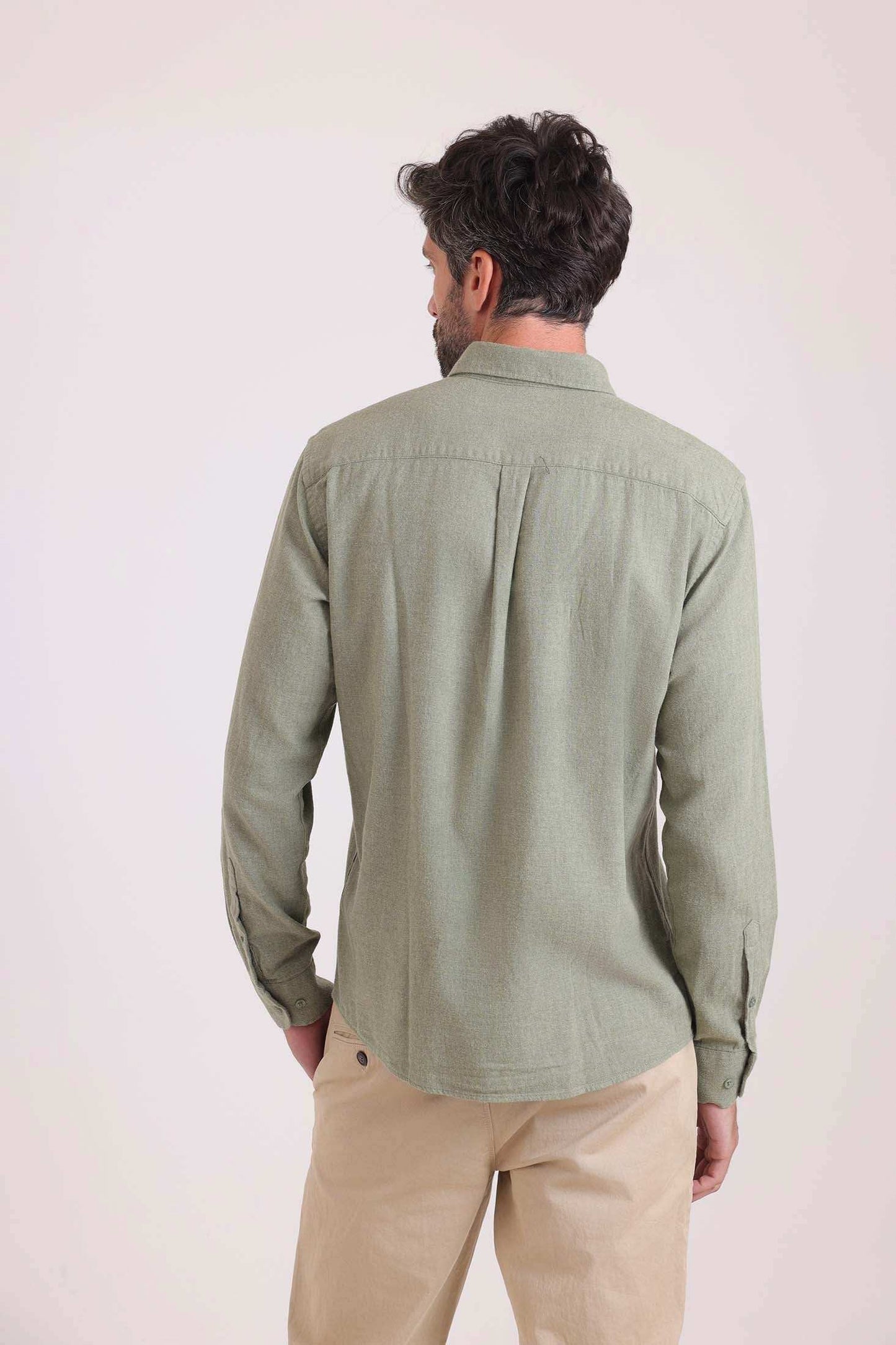 Minimal Button-Up Casual Shirt