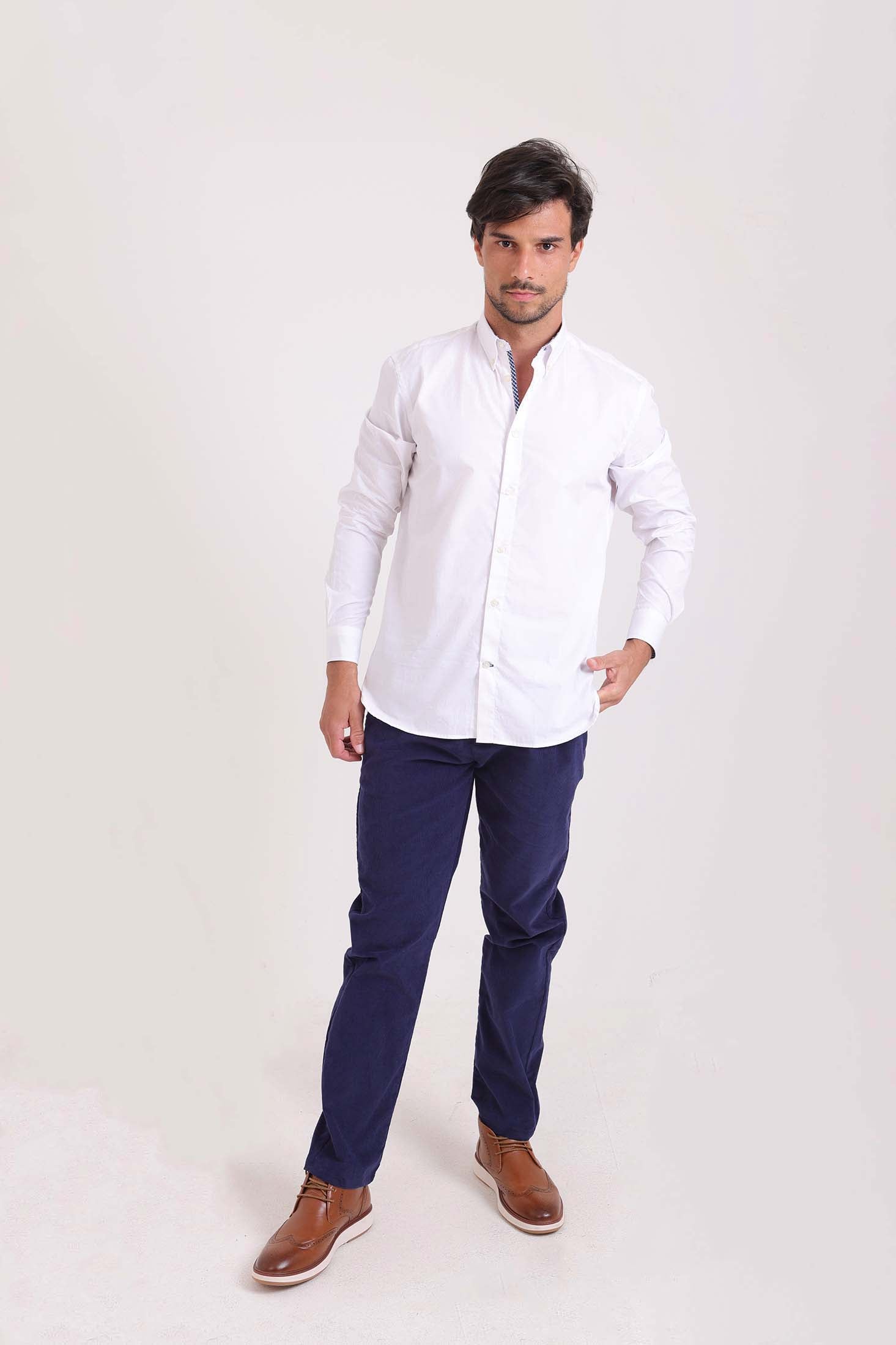 Solid Buttons Down Classic Shirt