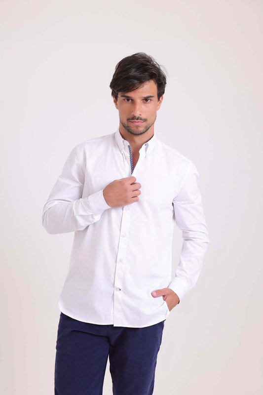 Solid Buttons Down Classic Shirt