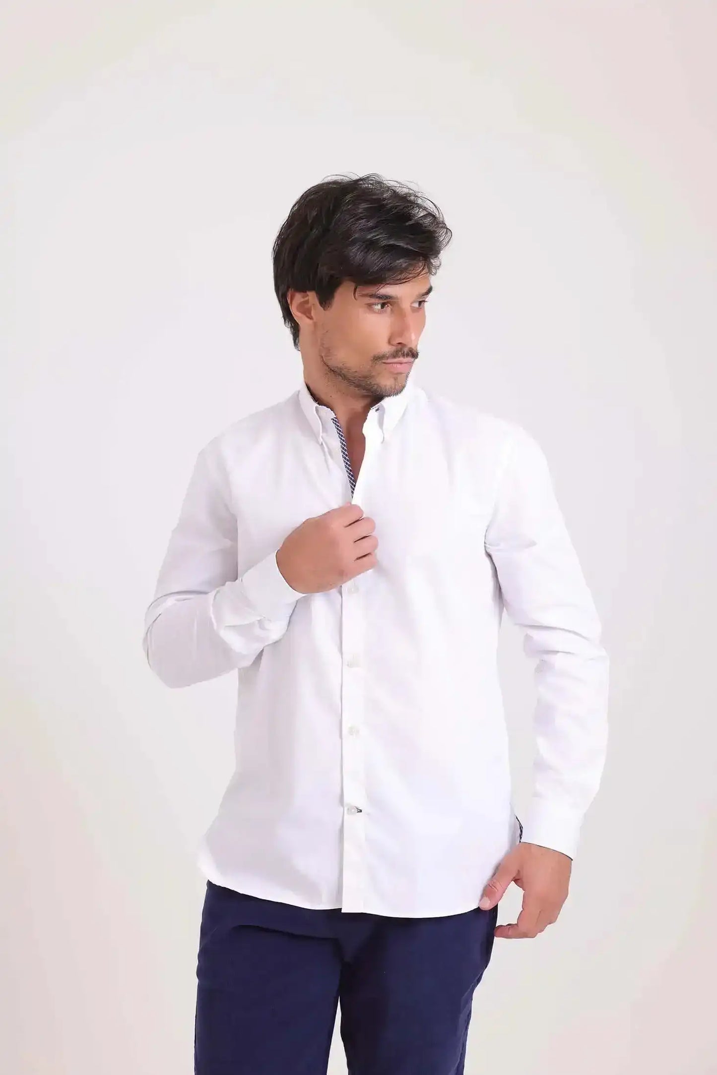Solid Buttons Down Classic Shirt