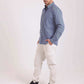 Casual Gingham Button-Down Shirt