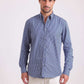 Casual Gingham Button-Down Shirt