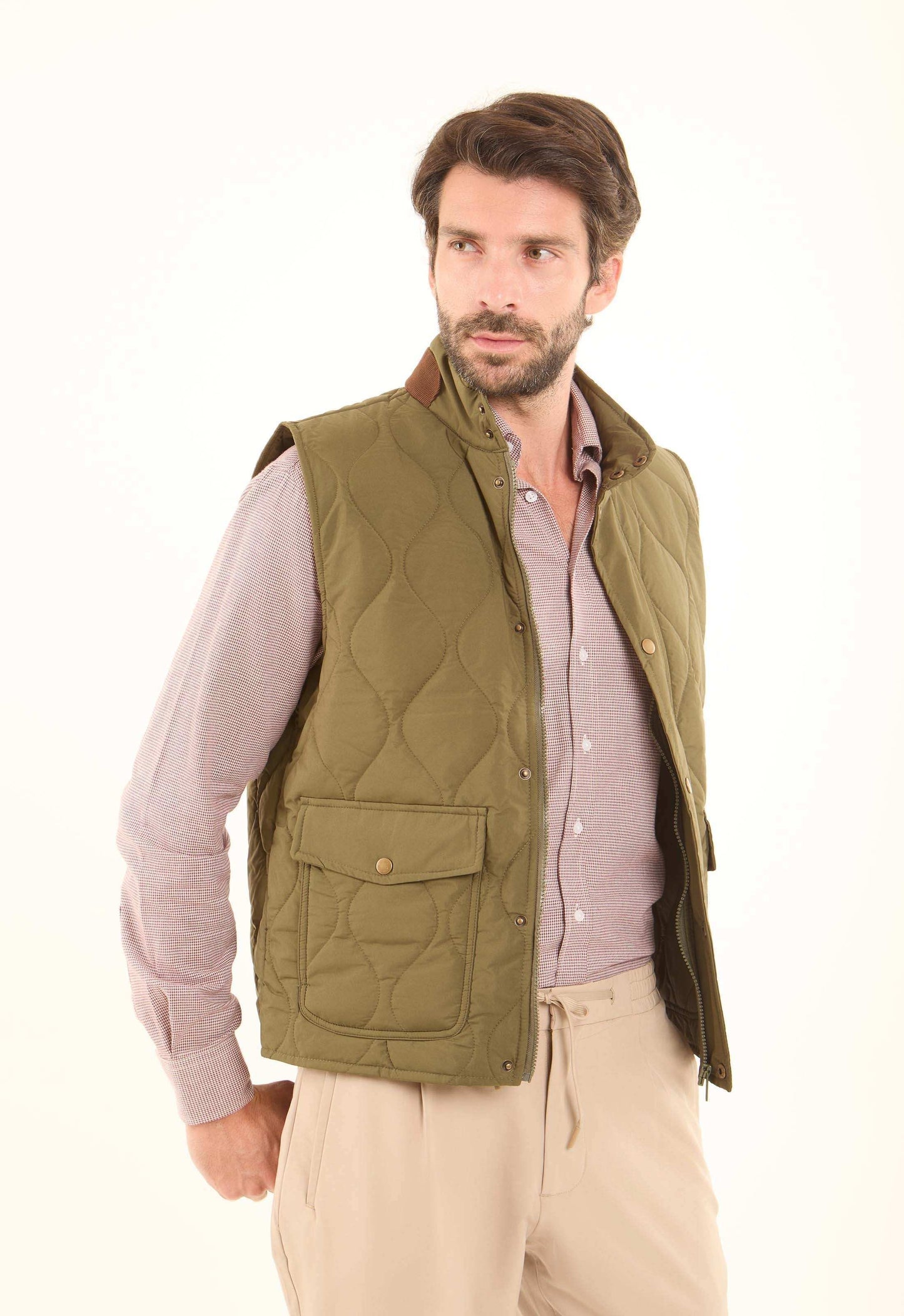 Casual Quilted Padded Vest