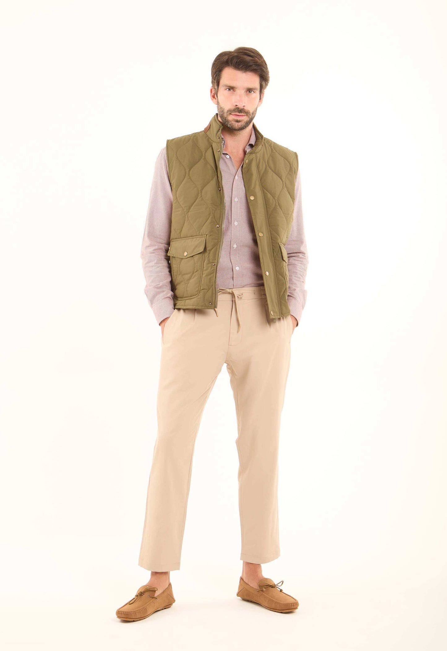 Casual Quilted Padded Vest