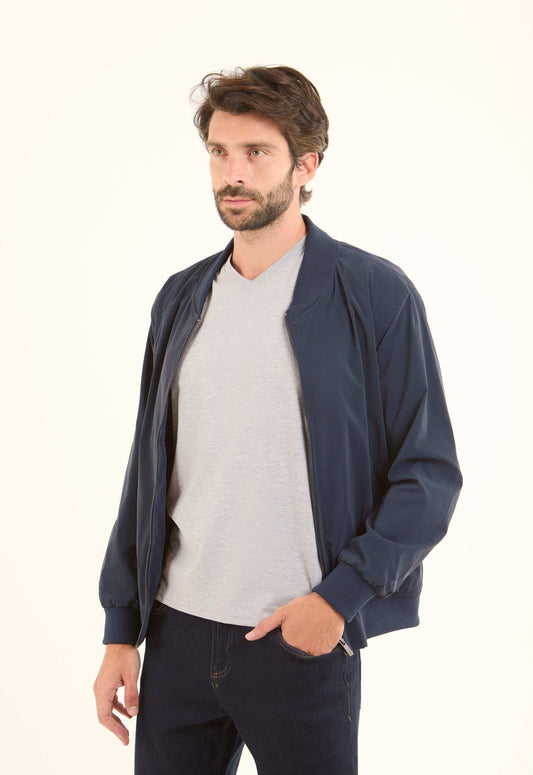 Bomber-Style Lightweight Jacket