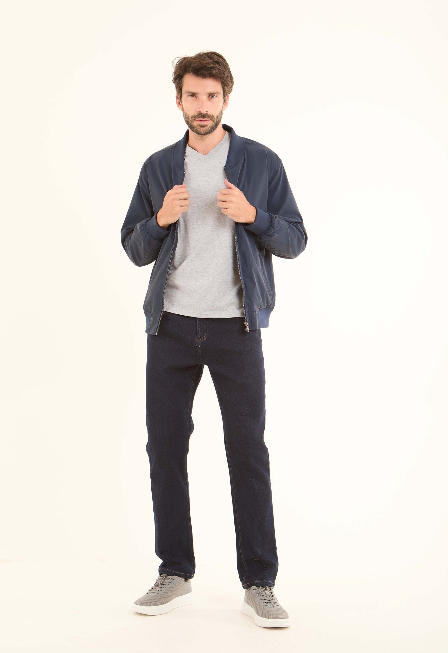 Bomber-Style Lightweight Jacket