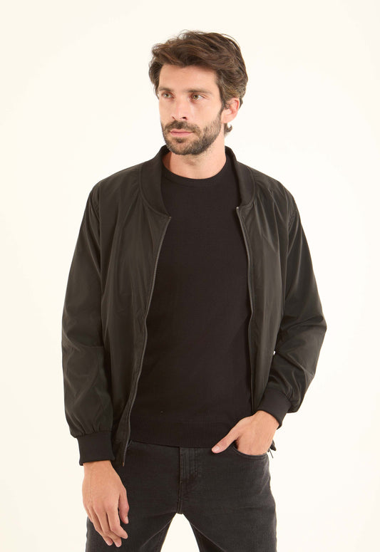 Bomber-Style Lightweight Jacket
