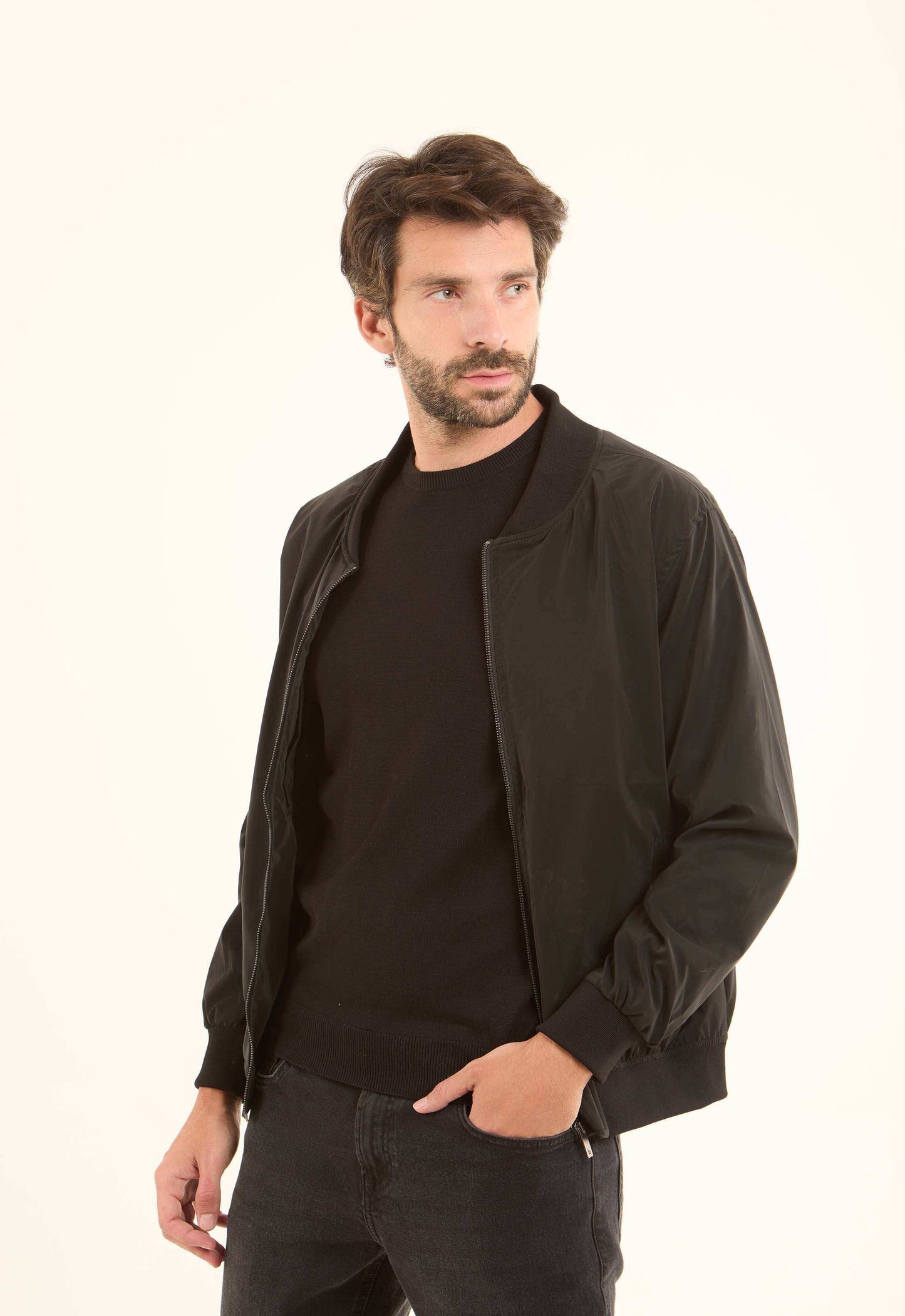 Bomber-Style Lightweight Jacket